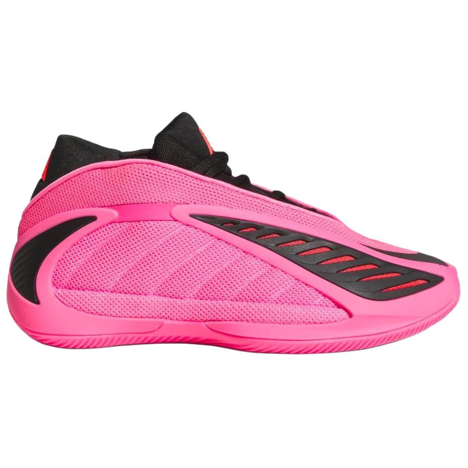 adidas Энтони Эдвардс 2 Lucid Pink Core Black Lucid Red Мужской KJ2363