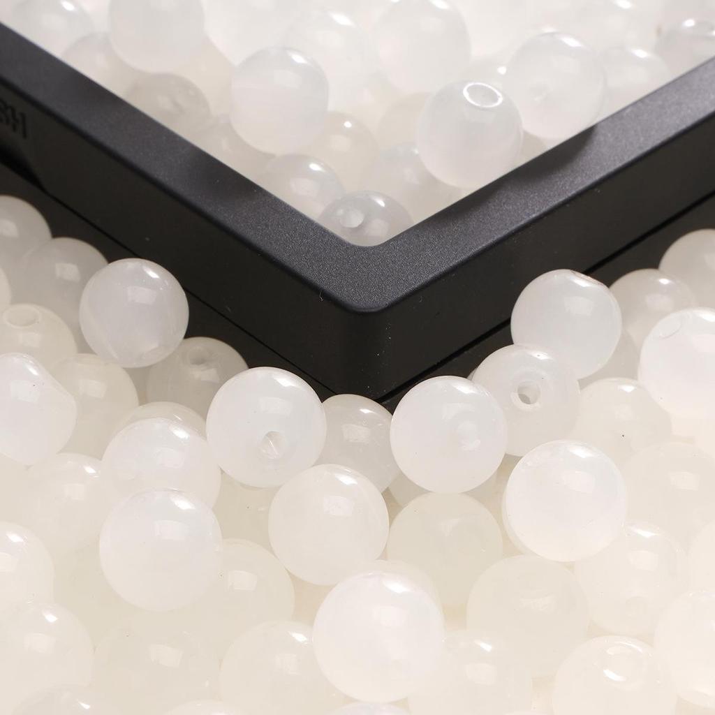 Бусины из имитации нефрита 6 мм, однотонные, для изготовления украшений своими руками