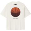 Fear of God Essentials Футболка Knicks x Barkley Hendricks 90-х Цвет слоновой кости Унисекс Топы Кремовый 125BH262208F