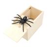Коробка-сюрприз с пауком, деревянная, забавная, сюрприз, счастливая коробка, приколы, практический розыгрыш, пугающие игрушки, новинка, подарки на Хэллоуин для друзей, ДРОПШИППИНГ