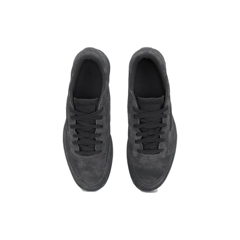 Reebok Club C Comfortable Durable Vintage Low-Top Sneakers Men Sneakers Black 100034267