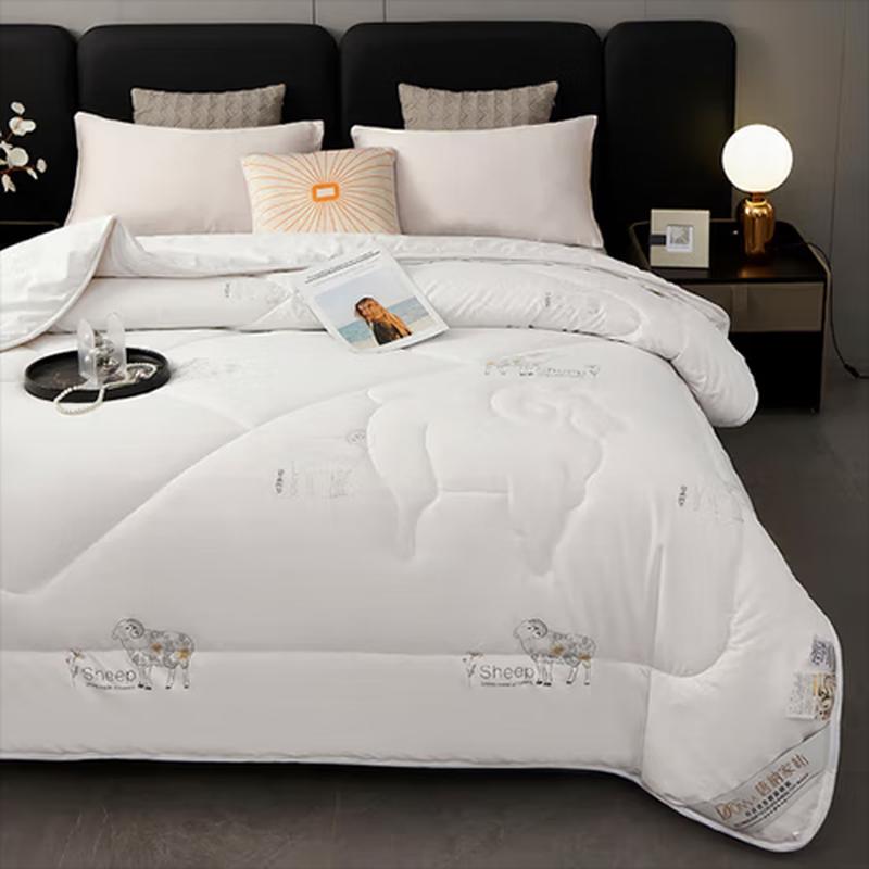 Donald Home Textiles Athens Ginger Fiber Wool Quilt