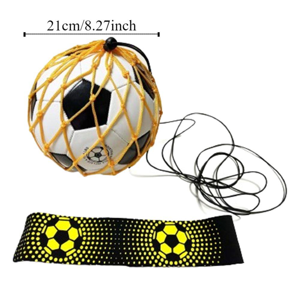 Kicking Soccer Training Juggling Net Bag Mesh Soccer Trainer Belt Ball Control Trainer  Practice