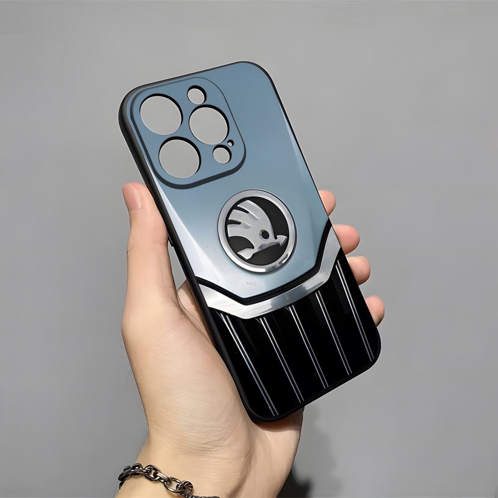 Дизайн Суперкара - Чехол для телефона Skoda для 16 Pro Max iPhone 15 14 Pro Max 13pro 11 X Xs Xr 8 7Plus Силиконовая крышка