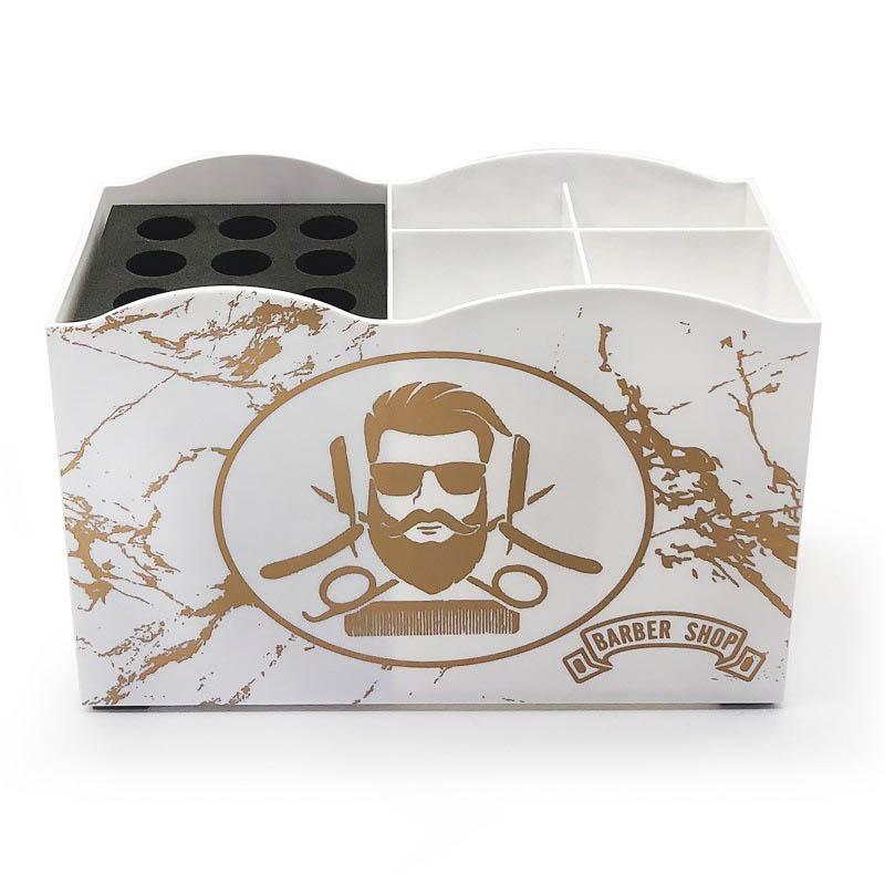 Парикмахерская Парикмахерские Принадлежности Парикмахерский Ящик для Хранения Расчески Держатель для Ножниц Органайзер Парикмахерская Парикмахерская Стойка Салонные Аксессуары