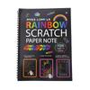 Scratch Postcards Art Craft Scraping Paintings Paper Kids DIY Drawing Toys Creative Painting Stick Set Toys