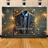 1 шт., баннер для вечеринки ко Дню отца из полиэстера, универсальный декор для свадеб, дней рождения, юбилеев, Рождества, Нового года, Дня святого Валентина, без электричества