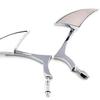 2Pcs 8/10mm Universal Aluminum Alloy Motorcycle Bar End Side Rearview Mirrors