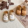 Милые и удобные детские сандалии Birkenstock с закрытым носком – мягкая подошва, идеально подходят для прогулок на свежем воздухе весной и осенью.