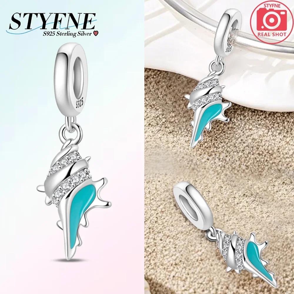 Original Charms Copper Mysterious Starry Sky Turtle Crab Conch Pendant Fit Bracelet Diy Women Jewelry Gift Making