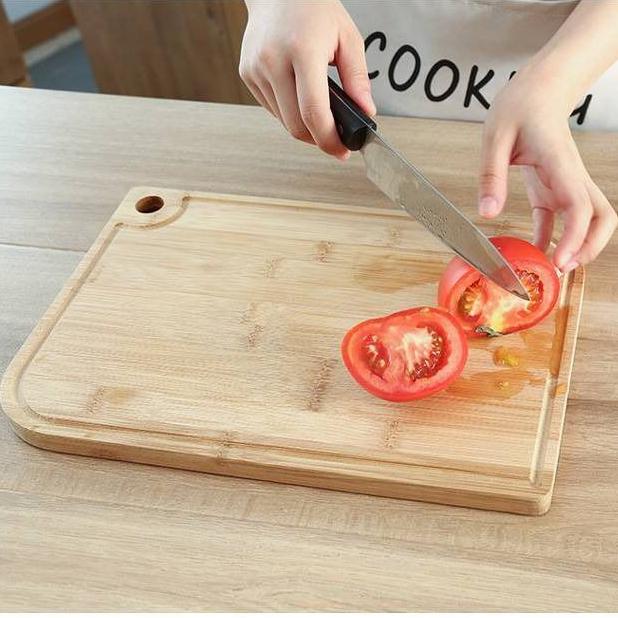 Бамбуковая разделочная доска для кухни, сверхмощные деревянные разделочные доски с пазом для сока, разделочная доска для фруктов, разделочная доска для овощей, мяса