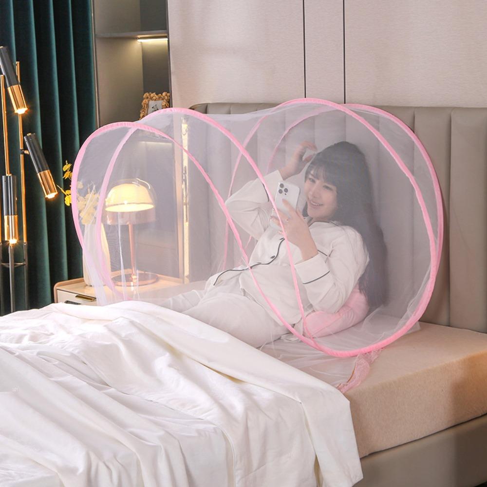 Регулируемая Складная Москитная Сетка Антимоскитная Сетка Сетка для Сна Креативная Дорожная Москитная Сетка Отель