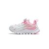 Li Ning Kids Sports Lifestyle Series Fashion Comfortable Casual Shoes Kids Casual Shoes Standard-White Fairy-Pink Cloud-Porcelain-Blue YKNU090-16