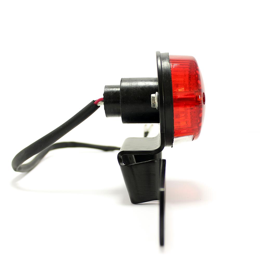 Высокое качество 12 В, держатель номерного знака мотоцикла, стоп-сигнал, универсальный красный объектив для мотоцикла, лампа на заказ