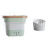 Foldable Washing Machine 3 Timing Gear 4.5L Large Capacity with Draining Bucket for Travel