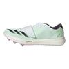 Adizero Тройной прыжок Зеленый искрящийся Черный Унисекс Кроссовки Облачно-белый Основной черный ID0301