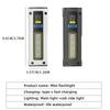 Mini Portable Flashlight with Multiple Lighting Modes, Switchable and Supports USB Charging, Suitable for Outdoor Lighting, Fishing, Patrol, and Work
