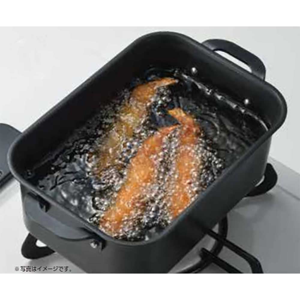 Liberty Corporation Tempura Square Mini Iron Глубокая индукционная совместимость LD-333 Готовка, Фритюрница,
