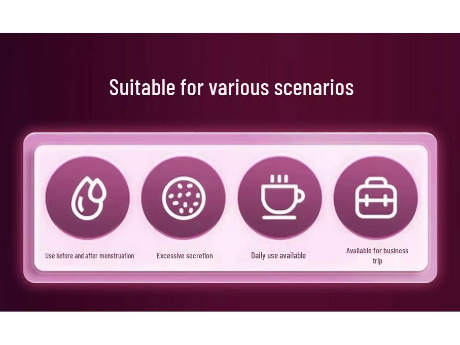 Женские травяные антибактериальные увлажняющие прокладки для интимной гигиены «Снежный Лотос»