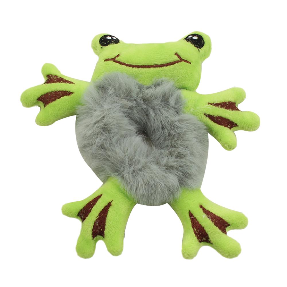 Cute Hair Scrunchie Girl Cartoon Frog Panda Cat Rabbit Rubber Hair Elastic Hair Hair Ties Ponta C7S2