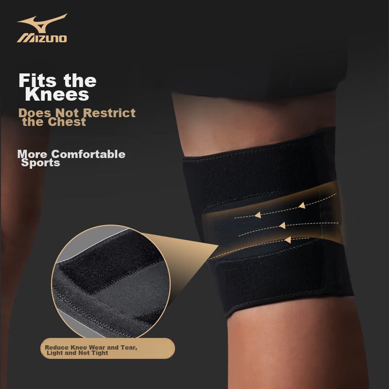 MIZUNO Sports Knee Brace for Meniscus Injury, Professional Knee Support for Synovitis, Hiking, Running, Ligament Strain, Support And Protectio