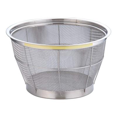 Endo Shoji Commercial TKG New Mammoth Color Глубокий из нержавеющей стали Сделано в AZL4807 Дуршлаг, 30см, Желтый, Сталь, Япония,
