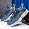 Fashion Mesh Men Casual Shoes Summer Breathable Sneakers Comfortable Walking Footwear Male Running Sport Shoes D205