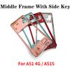 For Samsung A51 A515 Middle Frame Housing Bezel Plate With Side Button