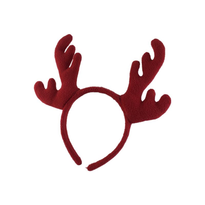 Mori Style Reindeer Antler Headband - Christmas Headwear for Kids & Adults, Cute Festival Dress-up Accessory