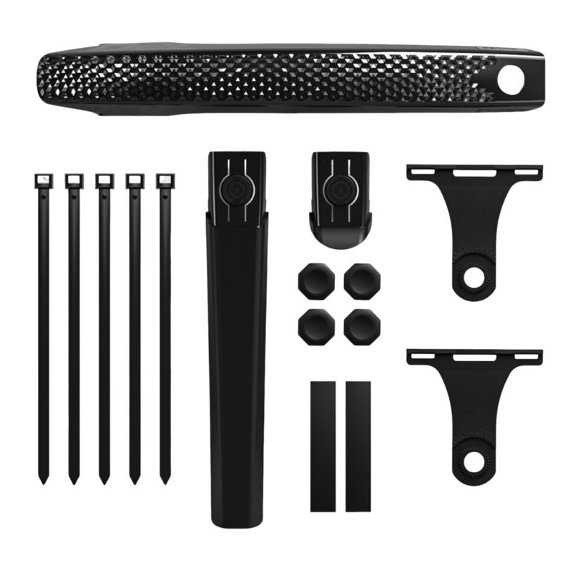 Adjustable Mountain Bike Hard Shells Mudguard Bicycles Cycling Front/Rear Mud Guards Quickly Release Wide Bike Mudguard