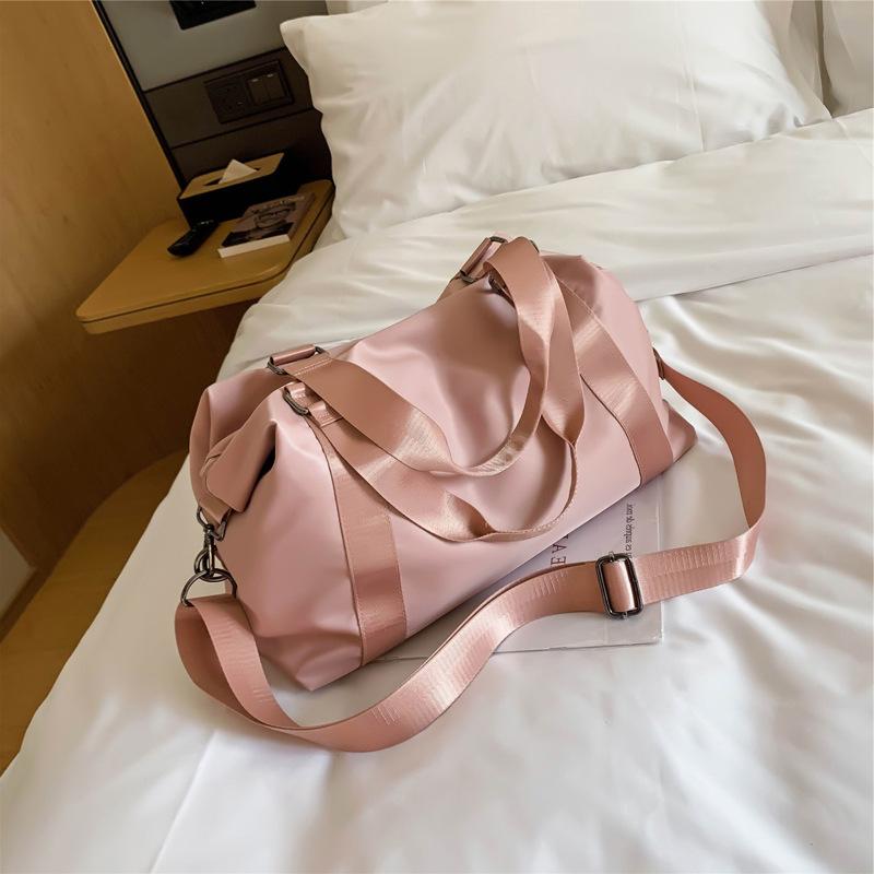 Fitness Bag Portable Yoga Bag Women'S Wet And Dry Separation Waterproof Large-Capacity Luggage Short-Distance Travel Bag