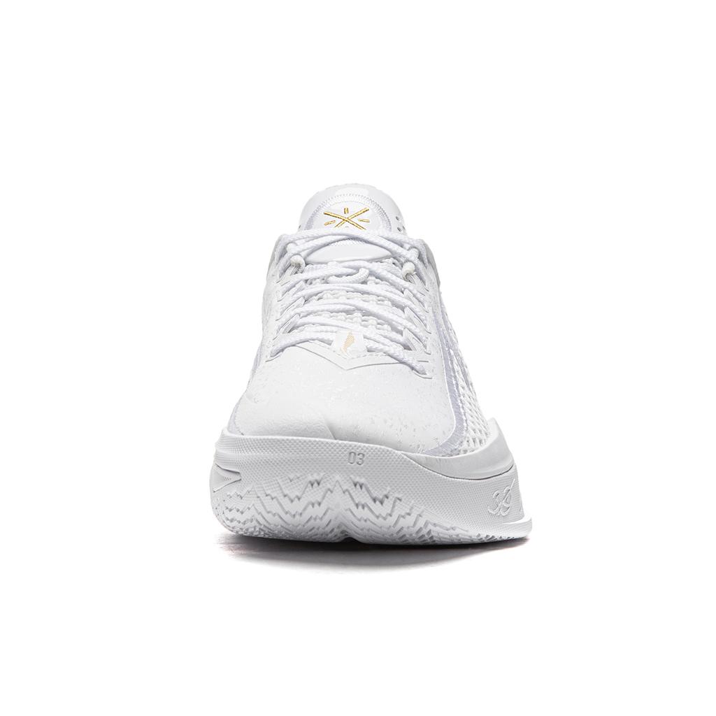 Li Ning Wade Lightning 2 Баскетбольные кроссовки Мужские кроссовки Стандартный-Белый ABPV013-1