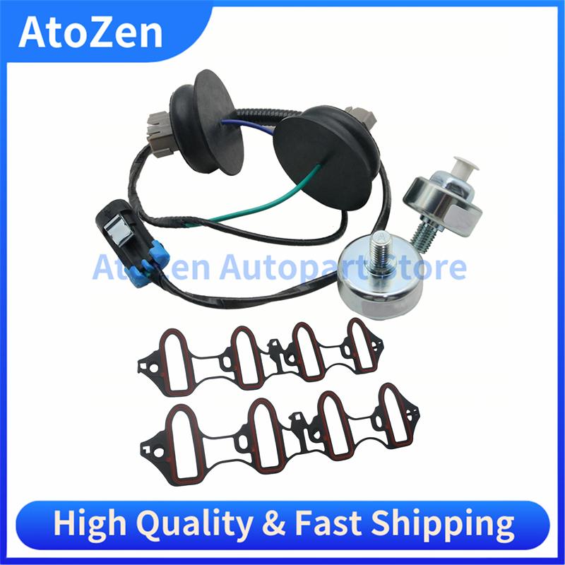 1Pc/1Set Knock Sensor/Harness Kit 10456603 12601822 for Chevy GMC Silverado Sierra Cadillac 213-3521 2723224070 89060413