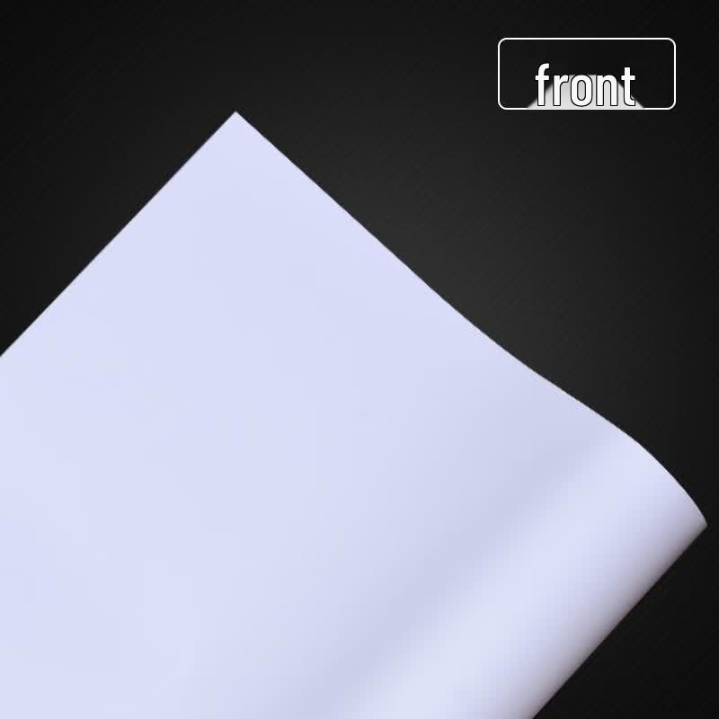 Outdoor Weak Solvent PP Glossy Back Adhesive Photo Paper Roll