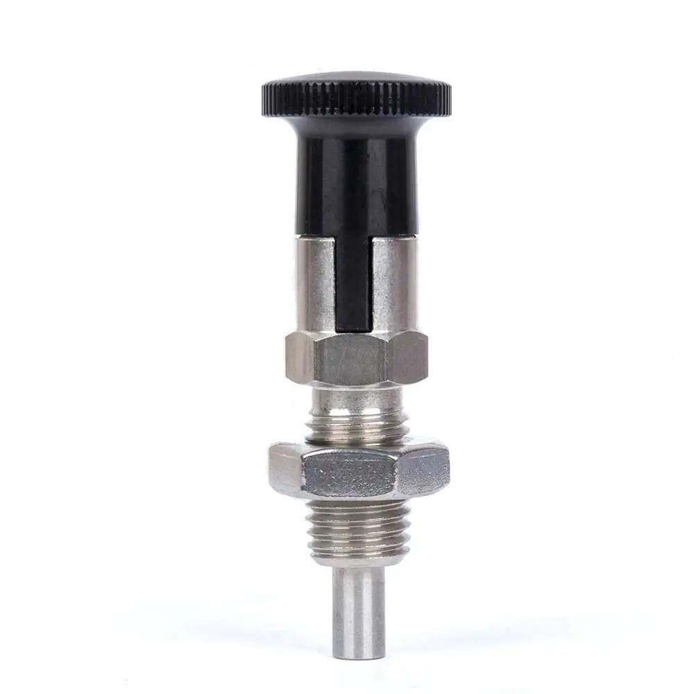 Return & Rest Type Index Bolts Indexing Plunger ,Fine Thread ,Aluminum Knob,Stainless Steel & Carbon steel Knop Plunger
