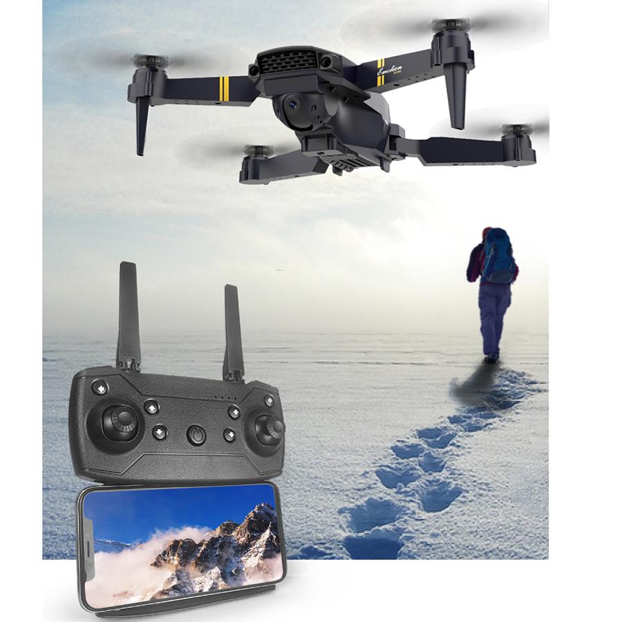 WIFI FPV 4K HD Двойные камеры Встроенный аккумулятор Складной Селфи RC Квадрокоптер Дрон