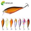 HENGJIA 12.6g/8.5cm Crankbait Hook Freshwater Pike Trout Fishing Lures Tackle 4pcs
