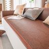 Rattan Mat Sofa Cushion Summer Cool Non-Slip Summer Mat Sofa Cover Summer Breathable Living Room Sofa Cover Towel