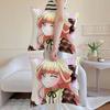 N-Nekoyashiki Yuki Pillow Case Sofa and Living Room Decorative Cushion Covers Dust-proof and Mite-proof Invisible Zipper