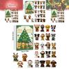 Dog Series Advent Calendar With Acrylic Festive Decor For Christmas Party Gifts