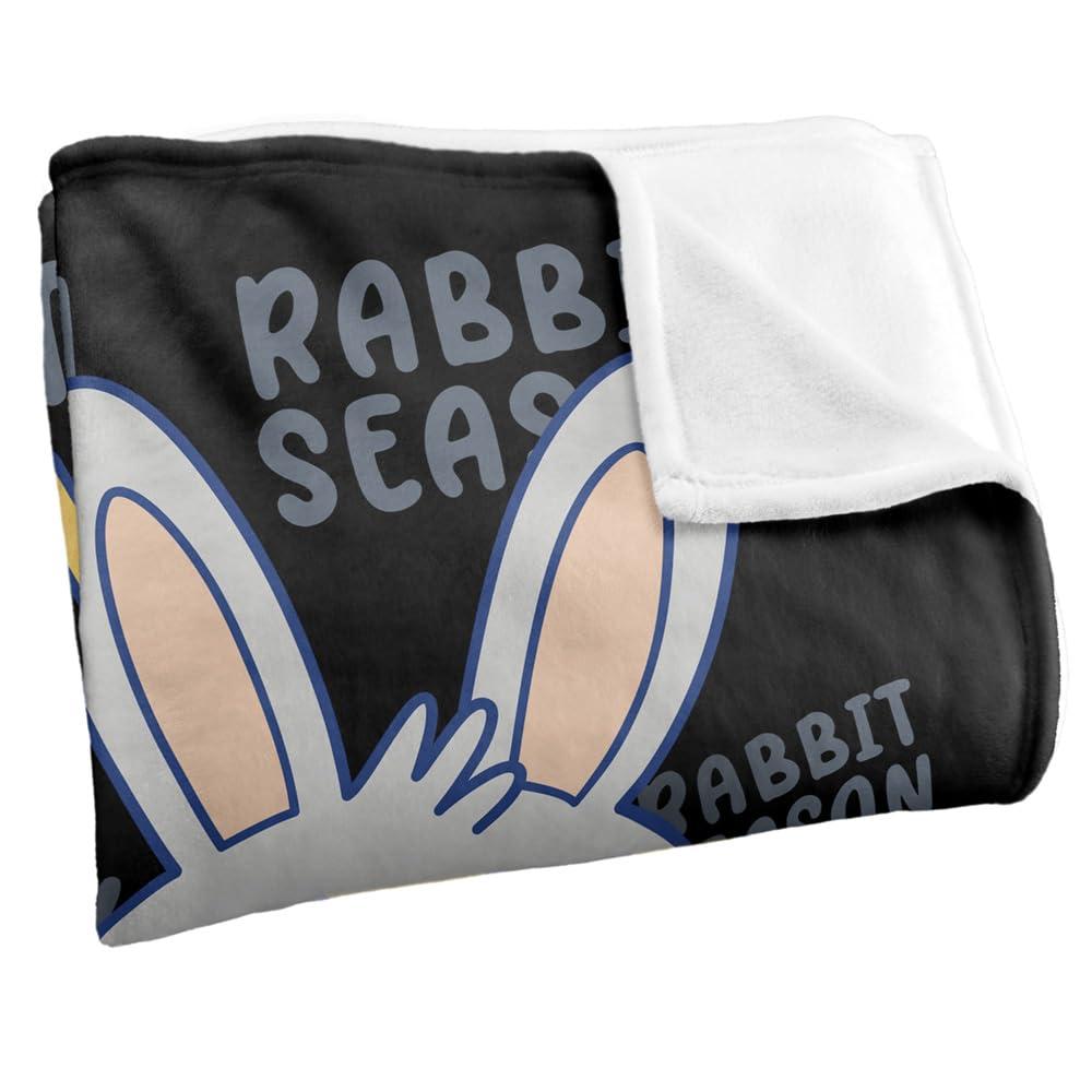 Looney Tunes Gokko Duck And Rabbit Season Soft Touch Blanket