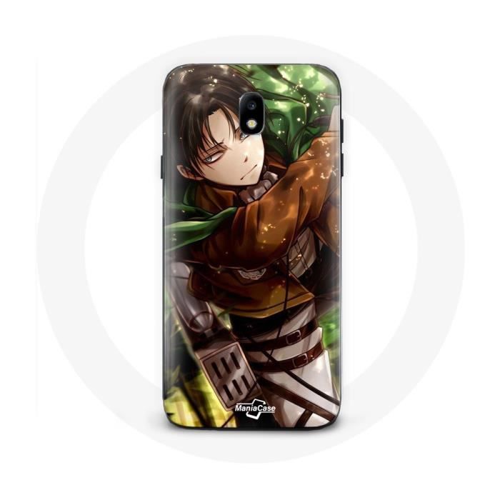 Case for Samsung Galaxy J7 2017 Attack On Titan Levi Ackerman