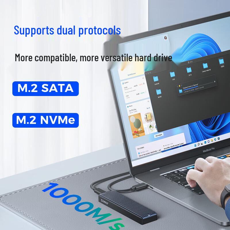 orico Корпус для SSD M.2 с двойным протоколом