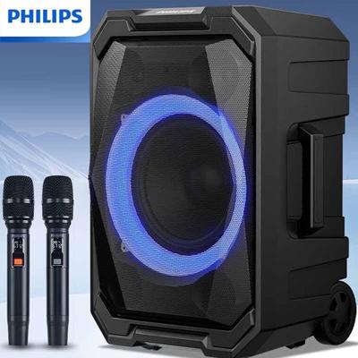 Philips Портативная караоке-колонка на колесиках, штекер CN (адаптер в комплекте) (Китайская версия)