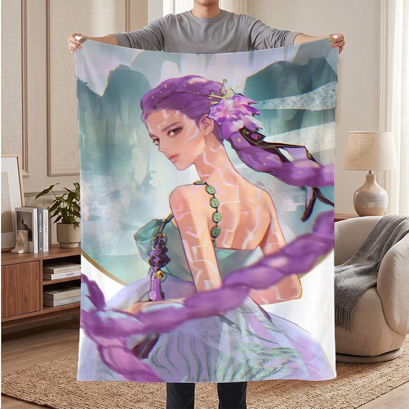 rumi Soft Warm Flannel Blankets Comfortable Blanket for Home Decoration Gifting