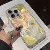 Красочный чехол для телефона с золотым лотосом и карпом кои для iPhone 17 Air 14 13 12 11 17 16 15 Pro Max 7 8 Plus SE2 Модный ударопрочный чехол