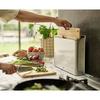 Joseph cutting board set 3 Folio Bamboo large 3828.7cm non-slip feature antibacterial double-sided use stainless storage case stand type kitchen tools