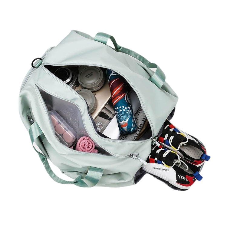 Весенняя новая сумка для хранения и тренировок с разделением на сухую и влажную одежду, большая вместимость, портативная сумка для багажа, сумка для занятий йогой и фитнесом для мужчин и женщин