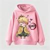 Детское худи Осенняя мода Повседневное худи Demon Slayer Теплое худи Аниме принт Спортивная одежда для детей Одежда для мальчиков
