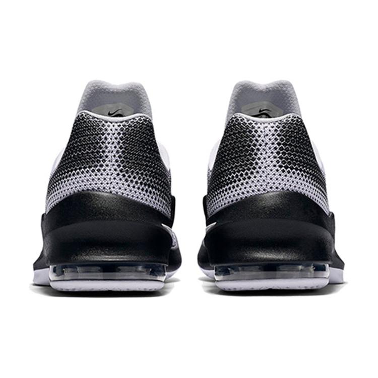 Nike Air Max Infuriate Low 'Черный Белый' 866071-100